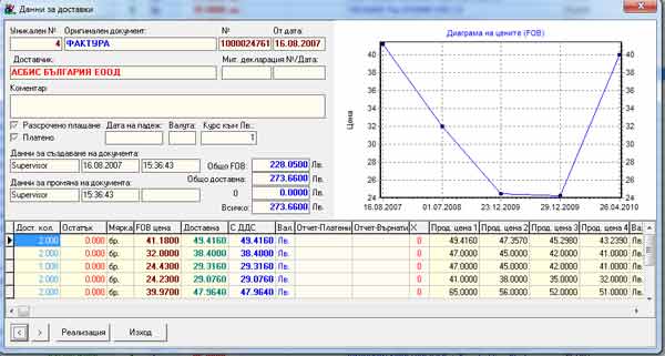 ������� �� ���������� ���� � ��������� ������� GVStore